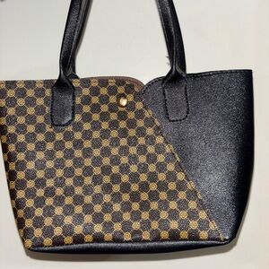 Mini Black and Brown Purse